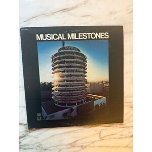 Vintage Capitol Records Musical Milestones Collector's Edition Vinyl LP